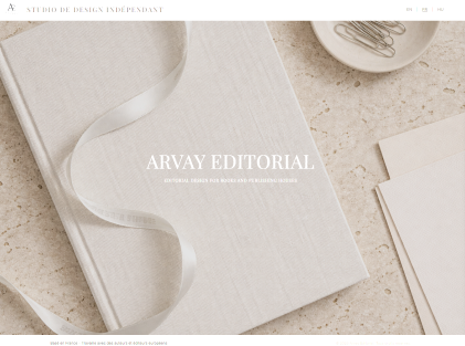 Aperçu d'une landing page B2B
